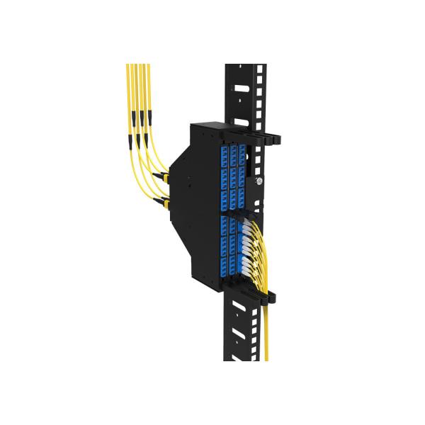 Rongbang RBTX-BK01 0U Bracket High Density Frame Modular Panel 3 MPO/MTP to 72 LC Ports for Data Center