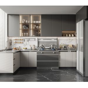 White Pvc Cabinet Apartment Kitchen Cabinets Solid Wood