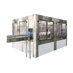 China Full Auto 3-15L Jar Water Filling Machines With Washing And Capping Function on sale