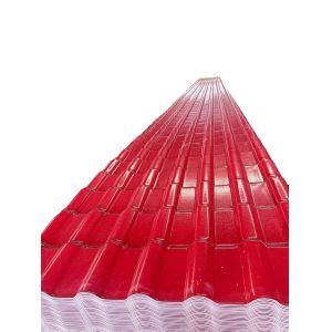 ASA Resin Roof Tile 1050mm Width 2.5mm Thickness Windproof