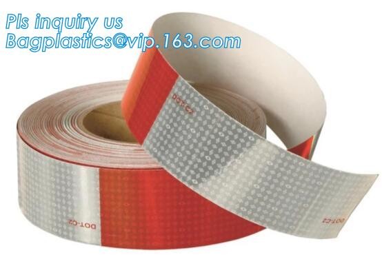 Buy Engineering Grade Prismatic Reflective Sheeting Tape,Tape pavement marking tape road reflective pattern tape,Tape Red&White at wholesale prices