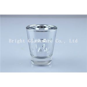 Perfect Custom Silver Glass Candle Holder