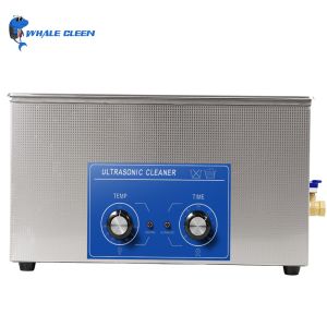 Analog Control Ultrasonic Gun Parts Cleaner 22L 400Watt Digital Heating