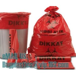 Biohazard Bin Liners, Biohazard Waste Bags, Biohazard Garbage, Waste Disposal,