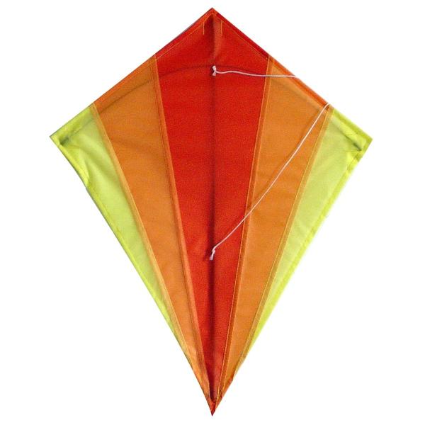 Simple Design Sky Diamond Kite , Stylish Type Nylon Stunt Kite For Beginners