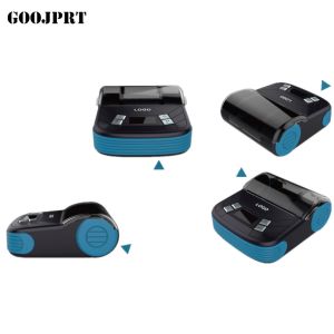 Mini Black Color Portable Printer For Mobile , Portable USB Printer 58mm Width