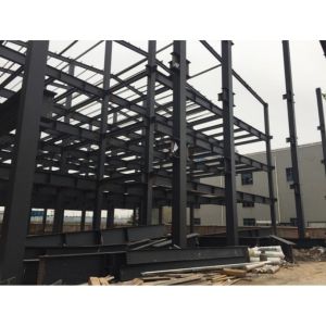 Portable High Rise Steel Structure Building With 3D Model Design