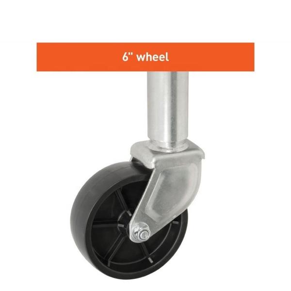Buy 10" Travel 6" Wheel Trailer Spare Parts With 1000lbs Payload at wholesale prices