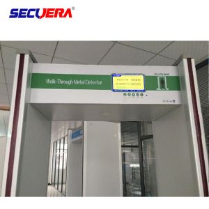 Court Door Frame Metal Detector 45 Zones LCD Screen Infrared Remote Controller