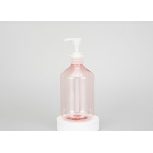 Empty Refillable PET 500ml Shampoo Bottles With Pump