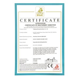 RUITAI MACHINERY Certifications