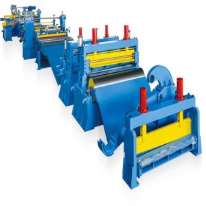 Galvanized Steel Metal Slitting Line With 10 Tons Hydraulic Decoiler And