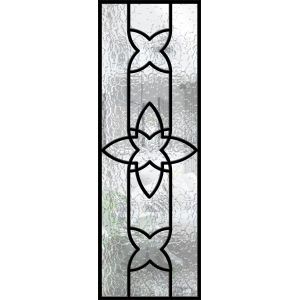 China Swing Open IGCC IGMA Hollow Wrought Iron Glass Door on sale