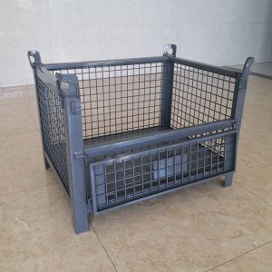 SGS Logistics Forklift Guide Steel Q235 Collapsible Metal Cage