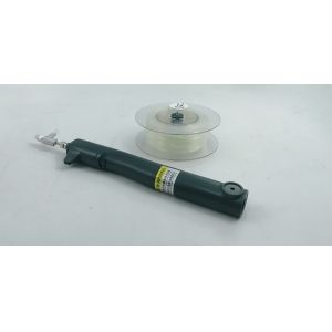 FTTH 1.2mm Nylon G657B3 Transparent Clear Invisible Transparent Optical Fiber