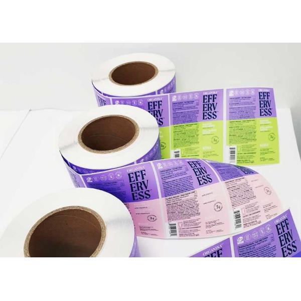 Buy CMYK Vinyl Personalized Waterproof Labels at wholesale prices