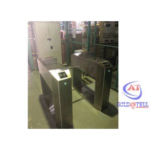 Automatic Pedestrian ESD Gate LCD Single Passage 3 Arm Turnstile For Lobby