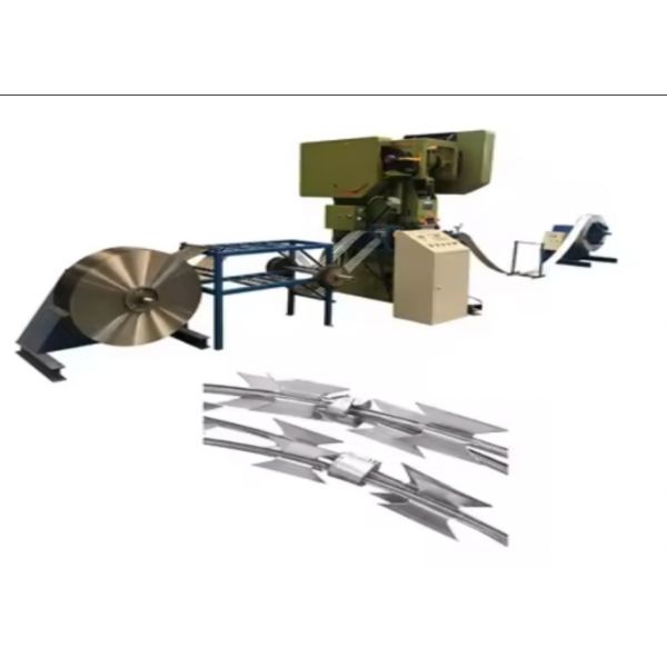 Buy Automatic PLC Razor Wire Machine 50-70 Times/Min at wholesale prices