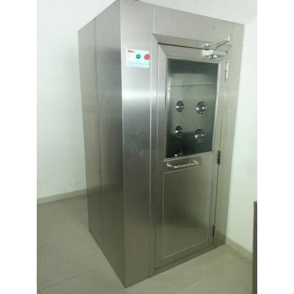 Buy Pharmaceutical Industry Cleanroom Air Shower Coated Cold Rolled Steel Low Noise at wholesale prices