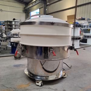 Liquid Plastic Vibrating Screen Electric Automatic Sifter 500 Mesh