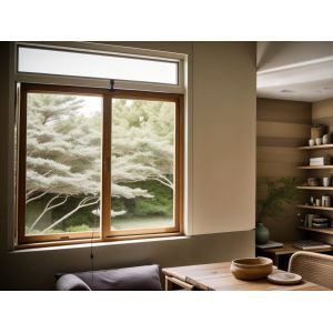 Home Custom Bottom Hung Casement Window Dustproof Heat Insulation