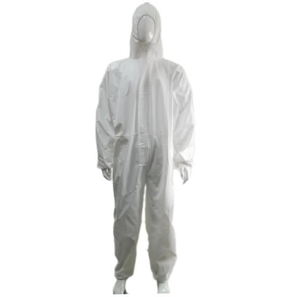 Type 5 6 Standard Overalls Protective Clothing with Logo Sticker/Printing Return