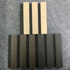 Fire Resistant Diffusion Wood Veneer Wall Panels Multi Functional