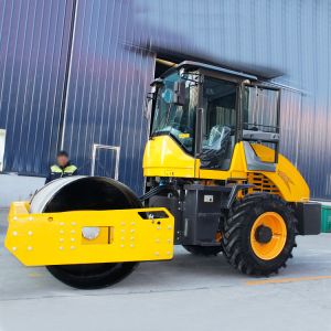 8 Ton Ride-On Asphalt Road Roller Vibrator Compactor Single Drum Road Rollers