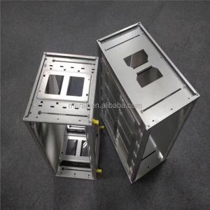 Aluminum Plastic Anti static PCB Foldable Standing rack SMT Storage L Size