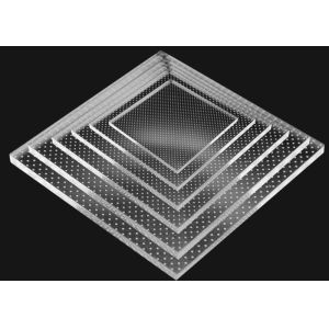 Laser Dot LGP Acrylic Light Guide Panel 92% Transmittance Abrasion Resistant
