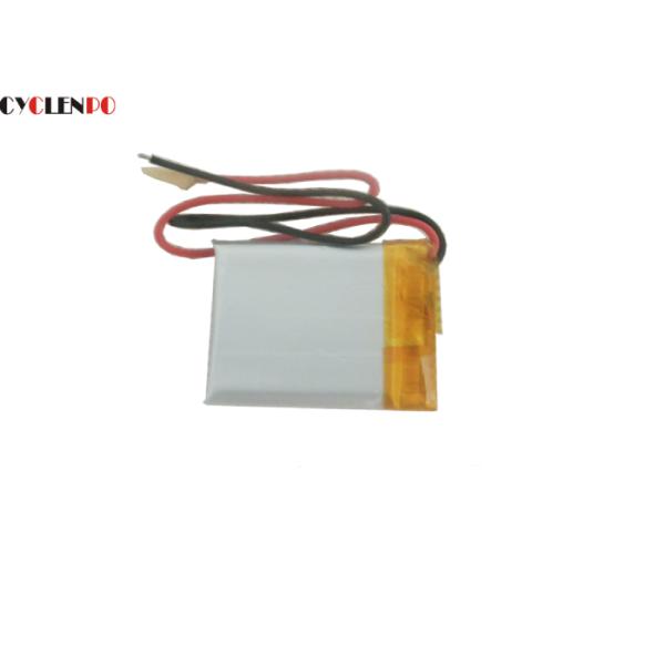 Small 403035 Polymer Ion Battery , Rechargeable Li Polymer Battery 3.7 V 400mah