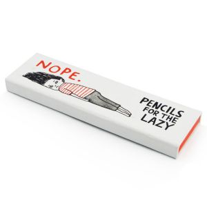 Funny Pattern Hard CMYK Color Cardboard Pencil Box 20cm Length