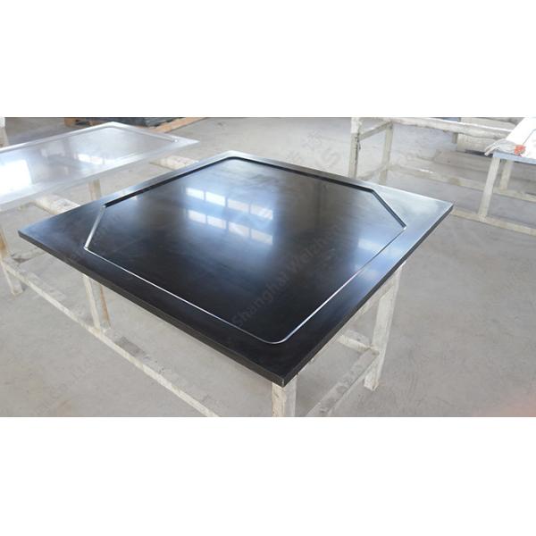 School Epoxy Resin Hexagon Laboratory Table Tops Chemical Resistance SGS / SEFA Listed