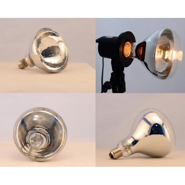 Red infrared lamp 100W 150W 175W 200W 250W 275W animal chicken pig pet therapy infrared heating bulb