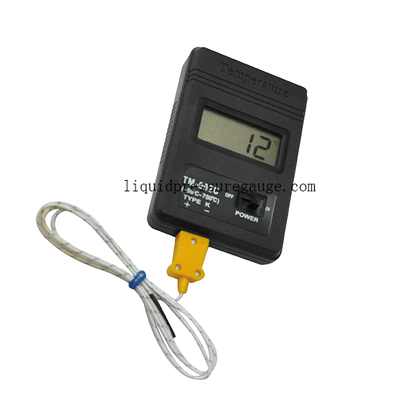 Metal Probe TM902C K Type 750C Digital Industrial Electronic Thermometer 1.5M