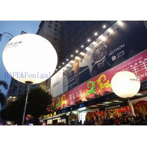Exhibition Decorative Inflatable Lighting Balloon Lights 220V LED Can Hang