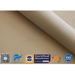 High Silica Woven Fabric 1200℃ Welding Heat Resistant 1200GSM 39 Brown