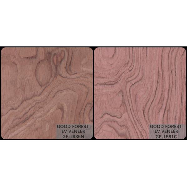 Engineered Wood Veneer Bubinga Crown Cut Wood Veneer Sliced Cut Technics OH-L663N/963C/655C/666N/936N/581C/681C/0735N