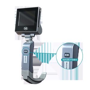 5 Resuable Stainless Blades Handheld Video Laryngoscope - Haiye Medical