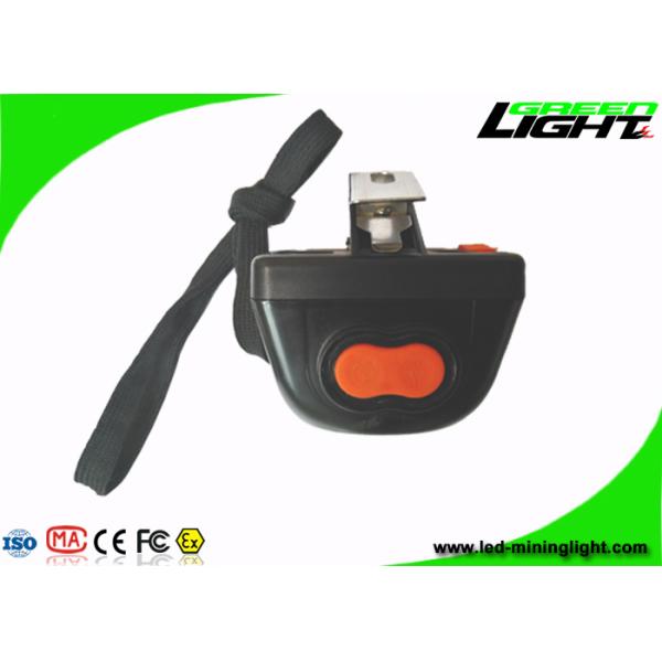 Integrated Cordless Mining Lights CREE LED 5.7Ah 8000lux Digital Screen Helmet Lamp