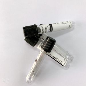 Black Cap Vacuum Blood Collection Tube ESR Dynamic Blood Sedmenation