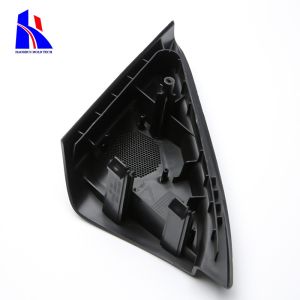 Customized Painting Plastic Injection Molding Parts Black ISO 9001