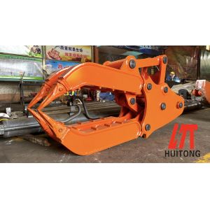 Q355b 35 Ton Excavator Rotating Grapple Hydraulic Timber Grab