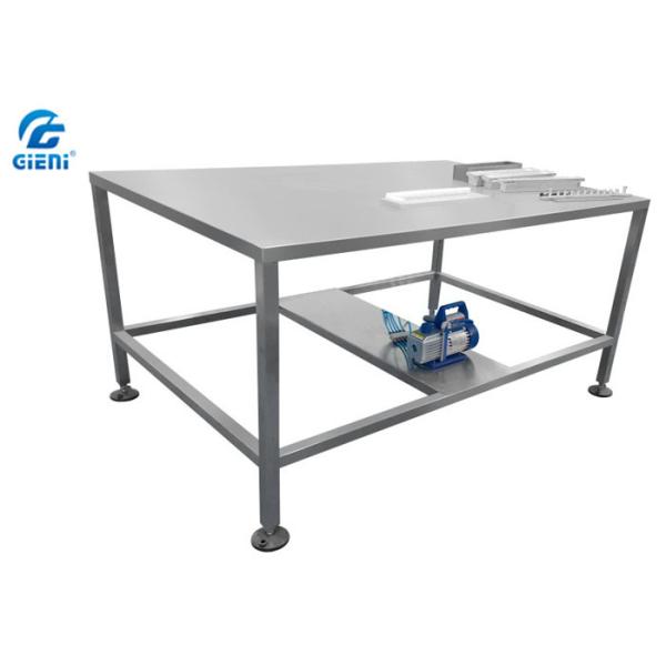 Buy Simple Operation Vacuum Lipstick Mould Releasing Platform , Used with Lipstick Filling Machine at wholesale prices