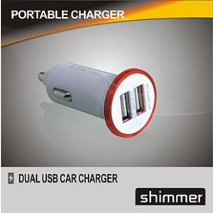 AUREOLE DUAL USB CAR CHARGER