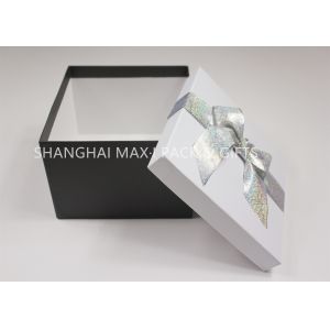 Tiny To Huge Xmas Gift Boxes Black And White For Gifts 7× 7× 4 Textured Art
