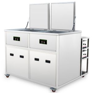 Two Steps Industrial Ultrasonic Cleaner Injection Mold Cleaning 2 Side