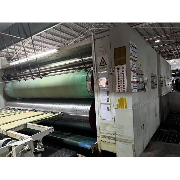 Three Color Printer Slotter Die Cutter With Stacker For KL Brand