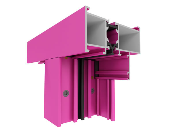 Customized Colors Aluminium Windows Profiles Double Glazed Heat Insulation