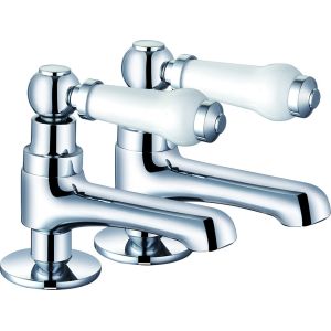 Chrome Single Handle Contemporary Bathroom Mixer Faucet T8355